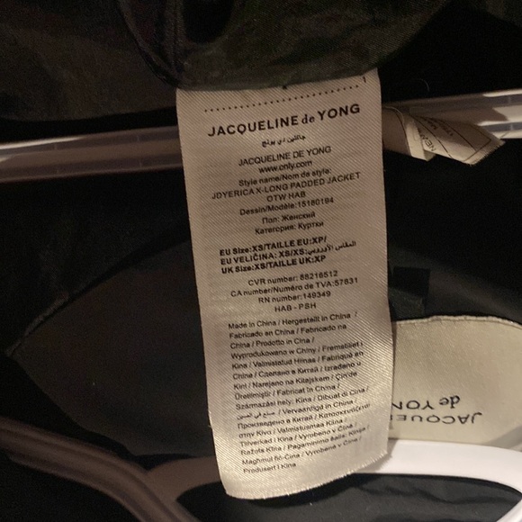 Jacqueline de yong jdyerica xlong padded jacket - Picture 8 of 9